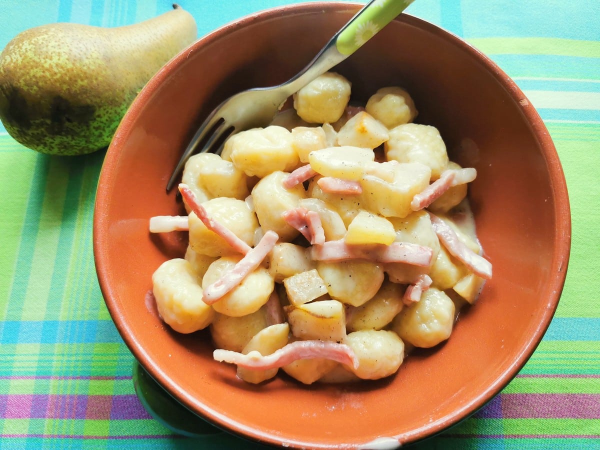 Gnocchi with taleggio recipe.